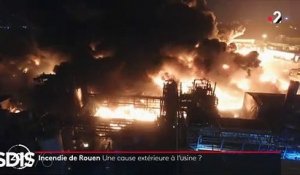 Incendie de Rouen: Le feu à pris à l'extérieur selon une vidéo de surveillance - Lubrizol dépose plainte pour "destruction involontaire par explosion ou incendie"