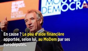 Assistants parlementaires du MoDem : le document qui fait trembler Bayrou