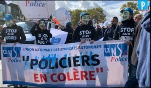 Manifestation de policiers : « Ce n’est pas le boulot que je conseillerais à mes enfants »