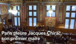 Paris rend hommage à Jacques Chirac, son premier maire