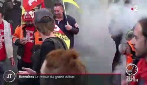 Rodez : Emmanuel Macron lance un grand débat sur la réforme des retraites