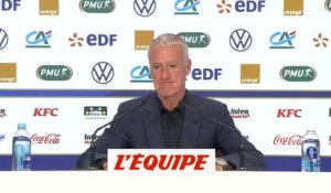 La liste de Deschamps - Foot - Euro 2020 - Bleus