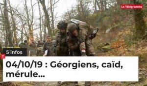 Géorgiens, caïd, mérule... Cinq infos bretonnes du 4 octobre