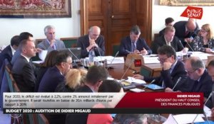 Budget 2020 : audition de Didier Migaud - Les matins du Sénat (04/10/2019)