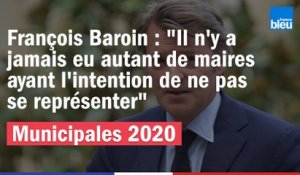 François Baroin : "Il n'y a jamais eu autant de maires ayant l'intention de ne pas se représenter"