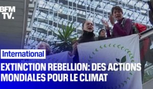 De Paris à New Delhi, des rassemblements à l’origine d’Extinction Rebellion ont commencé dans le monde entier