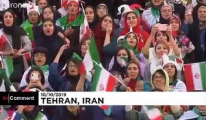 Football : le retour des Iraniennes au stade