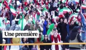 Des milliers d'Iraniennes assistent à un match de foot, une première en Iran depuis 40 ans