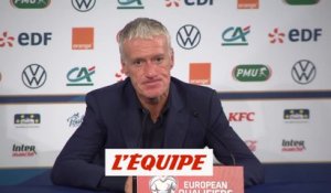 Deschamps «C'est bien que ce soit resté un match de foot» - Foot - Bleus