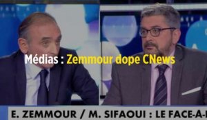 Médias : Zemmour dope CNews