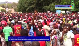 Manifestations FNDC à Labé_synthèse vidéo des deux premières journées de mobilisation populaire
