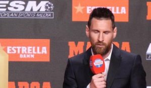 Barça - Messi : "Un trophée à mettre au crédit de toute l'équipe"