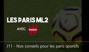 Podcast 7 - Les conseils paris de la J11 en Ligue 2