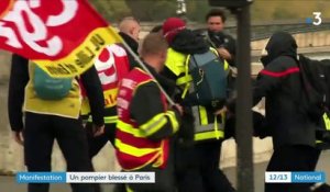 Manifestation des pompiers à Paris : un adjudant-chef gravement blessé à l’œil