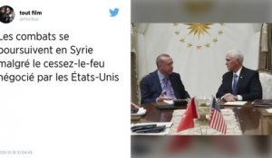 Syrie: Washington arrache une trêve à Erdogan, en vue de la création d'une "zone de sécurité"