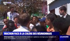 Emmanuel Macron interpellé sur sa visite à La Réunion pour les élections: "Moi, je me présente pas aux municipales"