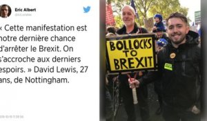 Brexit. Des milliers de manifestants réclament un nouveau référendum