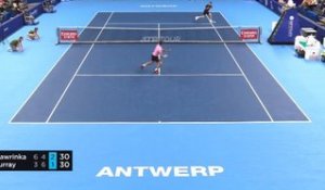 Anvers - Murray, roi du ping-pong au filet