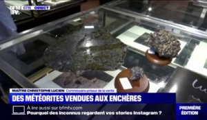 Des météorites seront vendues aux enchères à l'hôtel Drouot ce lundi