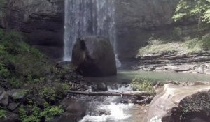 Breathetaking waterfall