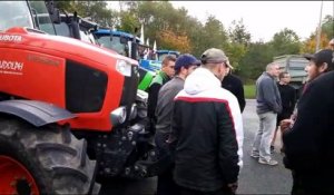 Les jeunes agricoles manifestent à Sarrebourg