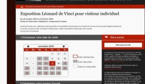 Exposition « Léonard de Vinci » : le site du Louvre saturé de visiteurs !