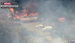 De violents incendies ravagent la Californie
