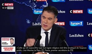 Olivier Faure à propos des musulmans de France : «Je m'associe à leur souffrance» dans #LeGrandRDV