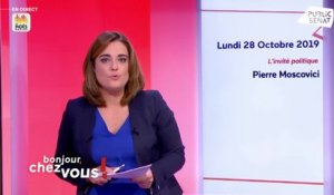 Invité : Pierre Moscovici - Bonjour chez vous ! (28/10/2019)