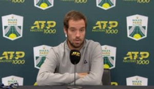 Rolex Paris Masters - Gasquet : "J'aurais signé pour être dans les 100 premiers"