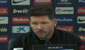 Atlético - Simeone : "Alavés, un rival très fort à domicile"