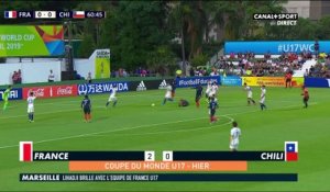 Coupe du Monde U17 : les Bleuets s'imposent contre le Chili