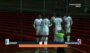 Le résumé de Niort / Toulouse - Coupe de la Ligue