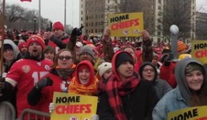 Super Bowl LIV - Les Chiefs célèbrent leur titre dans les rues de Kansas City