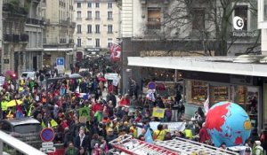 Reportage - La première manifestation pour le climat de l'année à Grenoble