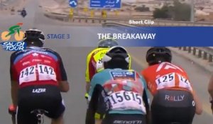 Saudi Tour 2020 - Étape 3 / Stage 3 - The breakaway