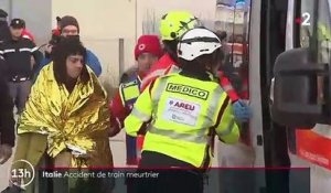 Italie : le déraillement d'un train fait deux morts et une trentaine de blessés