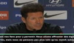 23e j. - Simeone : "Jouer chaque match comme s'il s'agissait d'une finale"