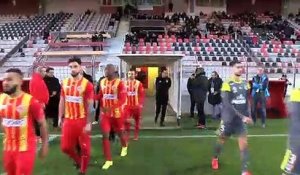 FC Martigues  - Marignane Gignac : l'entrée des joueurs en vidéo