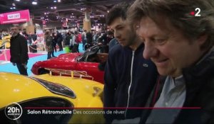 Salon Rétromobile : des voitures de collection accessibles