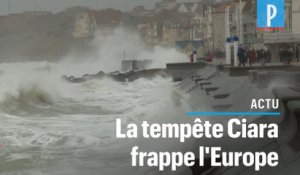 Inondations et vents violents: la tempête Ciara frappe l'Europe