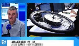 La France bouge : Laurent Durrieu, fondateur de TeeBike, roue de vélo électrique