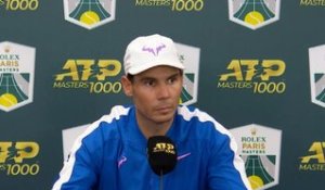 Rolex Paris Masters - Nadal : "Je savais que Mannarino était dangereux sur cette surface"