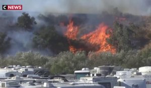 Incendies en Californie : le site où reposent les époux Reagan menacé