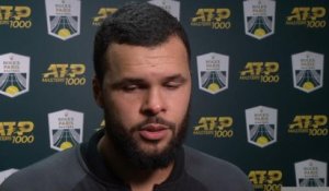 Rolex Paris Masters - Tsonga : "J'ai été courageux"