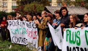 Une action de Youth for Climate à Saint-Martin-le-Vinoux