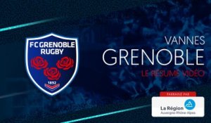 Vannes - Grenoble : le résumé vidéo