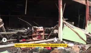 Hérault : une école primaire détruite à Béziers lors d'une nuit de violences