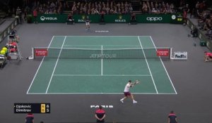 Rolex Paris Masters - Djokovic en finale