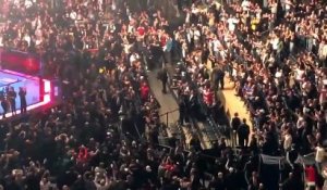 Le président américain Donald Trump hué par des spectateurs d'une soirée de combats d'arts martiaux mixtes (MMA) à New York